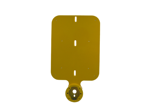 Front view of a yellow 9x15 MPS