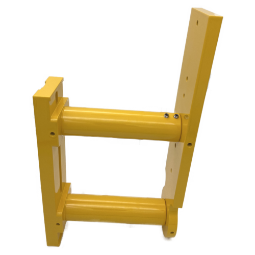 Side view of yellow Universal Extension Bracket