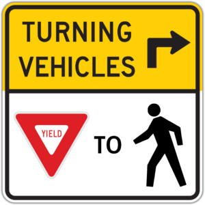 TLPI Yield to Ped Sign